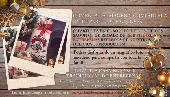 Tradicional sorteo de Navidad de Embutidos Entrepeñas